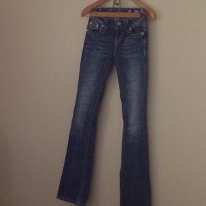 Miss me jeans fleur de lis